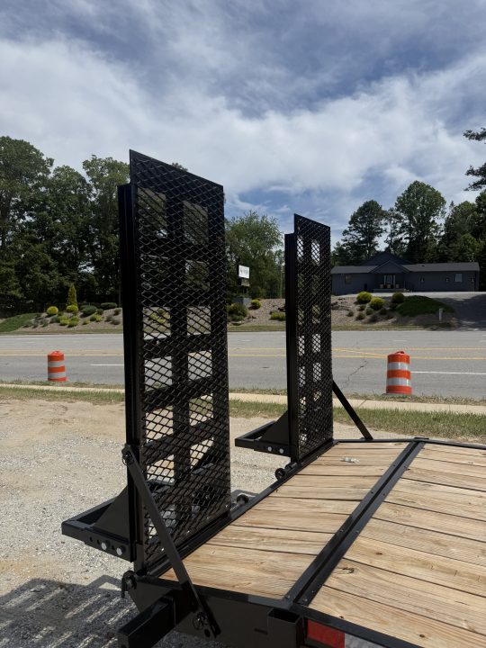 New 2026 Down 2 Earth Trailers DTE8220ER7B Equipment Trailer / 7X20 (18+2) / 2-7,000# Electric Brake Axles / 2- Flip Up Ramps