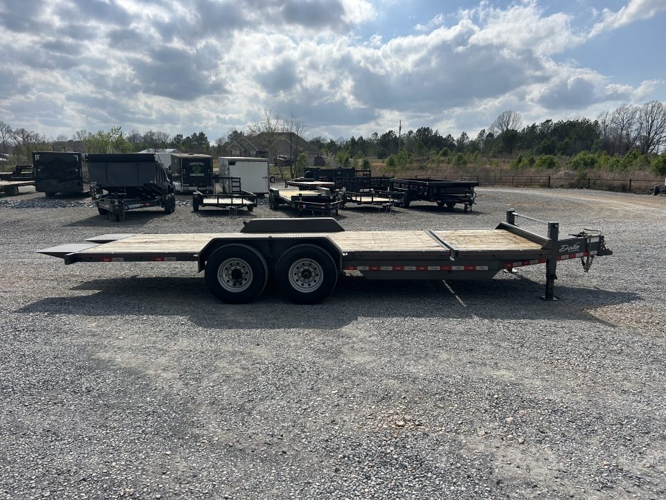 Used 2022 Delta Trailers 83"X20' 14K GVWR Tilt Trailer