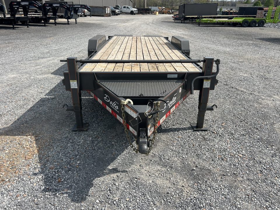 Used 2022 Delta Trailers 83"X20' 14K GVWR Tilt Trailer