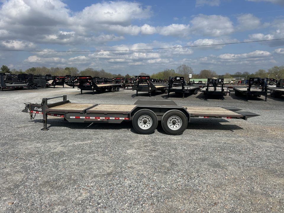 Used 2022 Delta Trailers 83"X20' 14K GVWR Tilt Trailer