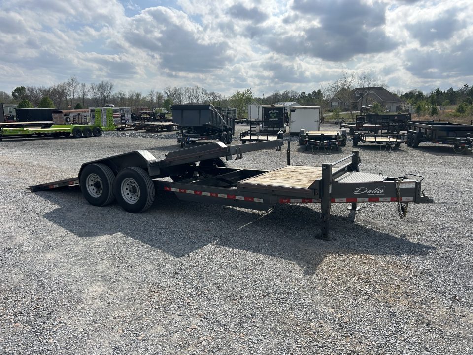 Used 2022 Delta Trailers 83"X20' 14K GVWR Tilt Trailer