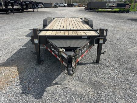 Used 2022 Delta Trailers 83"X20' 14K GVWR Tilt Trailer