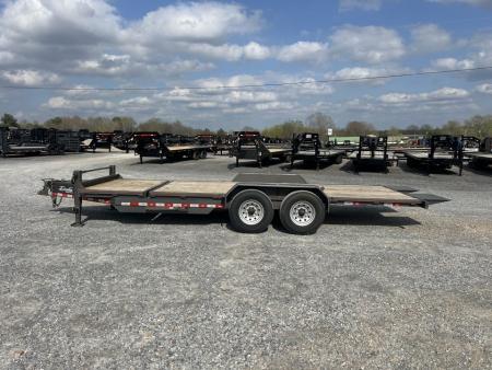 Used 2022 Delta Trailers 83"X20' 14K GVWR Tilt Trailer