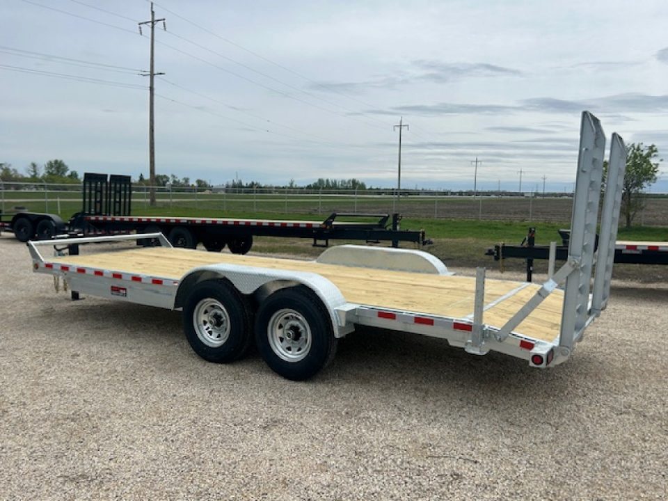 New 2026 Canada Trailers Galvanized 20FT Equipment Trailer 2-8k axles