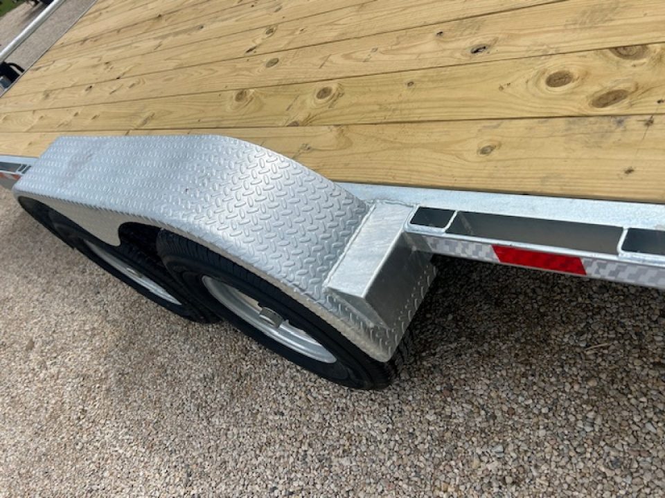 New 2026 Canada Trailers Galvanized 20FT Equipment Trailer 2-8k axles