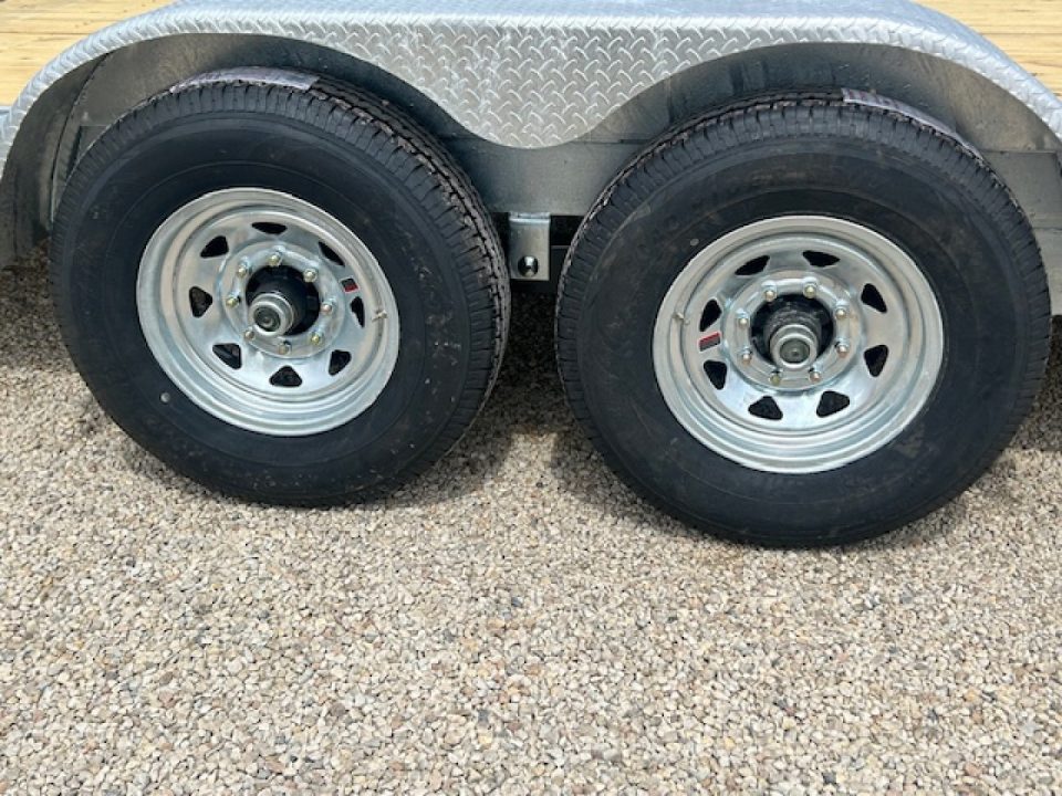 New 2026 Canada Trailers Galvanized 20FT Equipment Trailer 2-8k axles