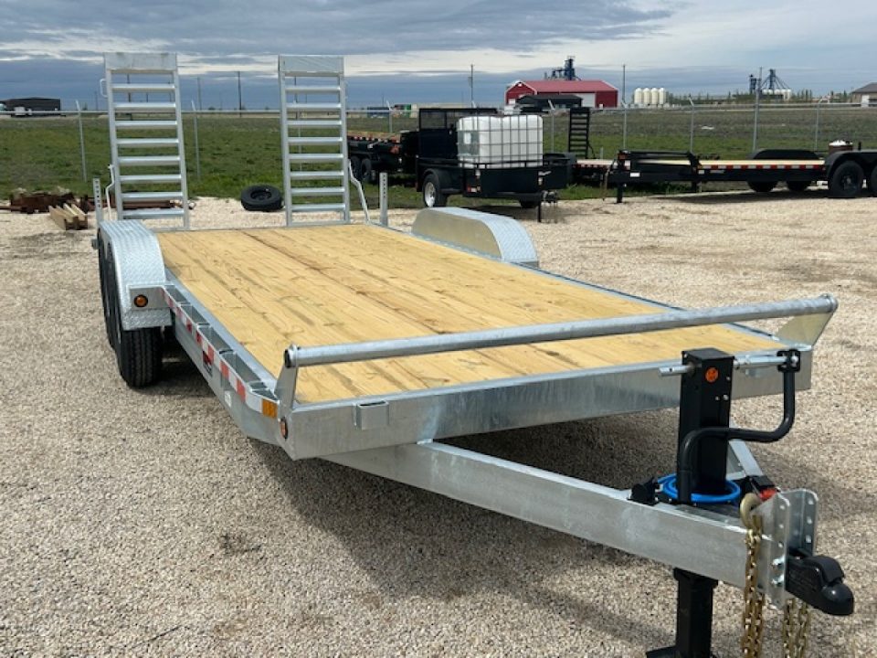 New 2026 Canada Trailers Galvanized 20FT Equipment Trailer 2-8k axles