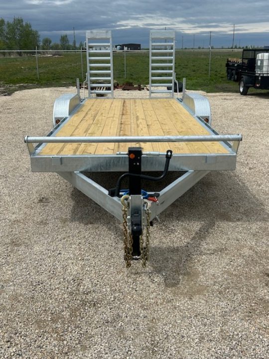 New 2026 Canada Trailers Galvanized 20FT Equipment Trailer 2-8k axles