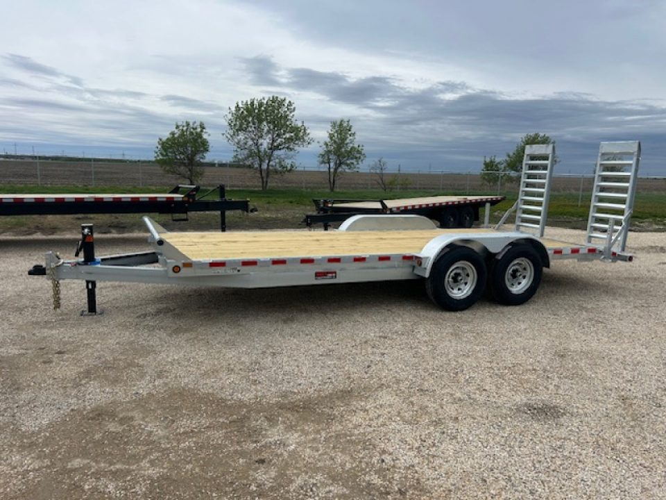 New 2026 Canada Trailers Galvanized 20FT Equipment Trailer 2-8k axles