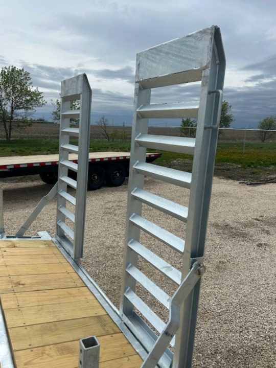 New 2026 Canada Trailers Galvanized 20FT Equipment Trailer 2-8k axles