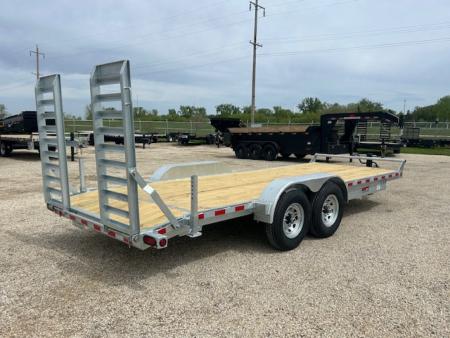 New 2026 Canada Trailers Galvanized 20FT Equipment Trailer 2-8k axles