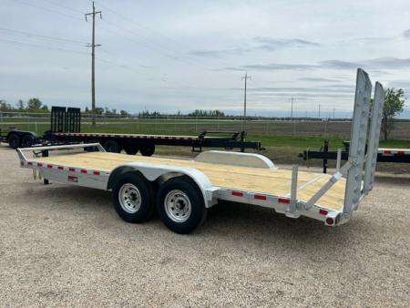 New 2026 Canada Trailers Galvanized 20FT Equipment Trailer 2-8k axles
