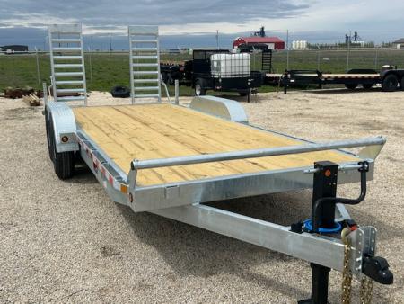 New 2026 Canada Trailers Galvanized 20FT Equipment Trailer 2-8k axles
