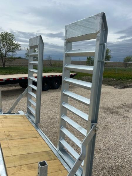 New 2026 Canada Trailers Galvanized 20FT Equipment Trailer 2-8k axles