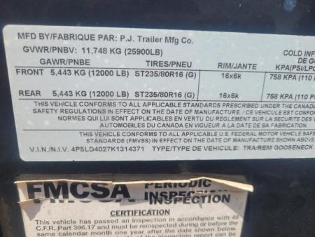 Used 2019 PJ Trailers USED 35+5