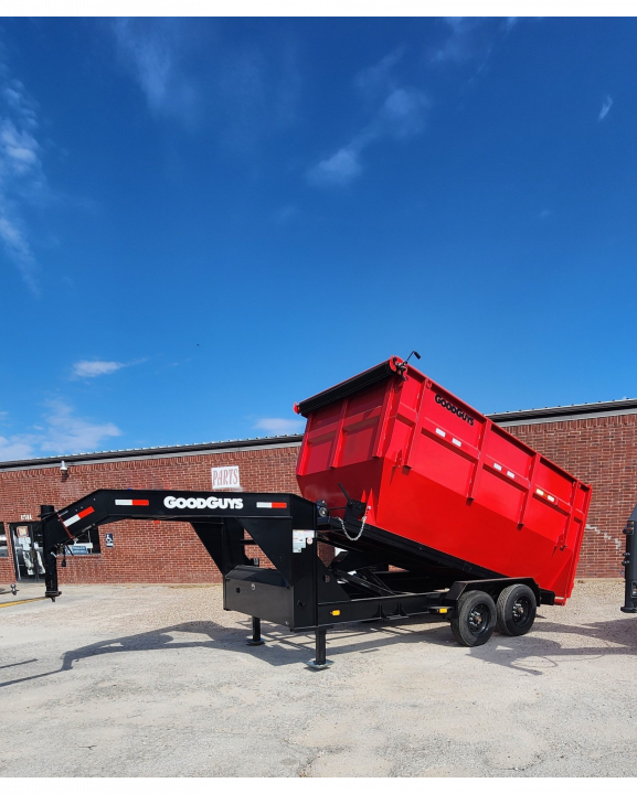 New 14 GN 20YD Roll Off Dump Dump Trailer
