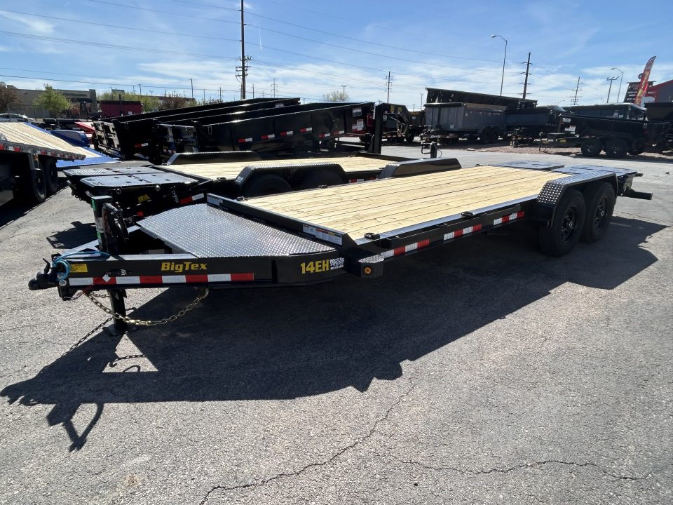 New 2026 Big Tex Trailers 14EH-20D3A-MRBK Equipment Trailer