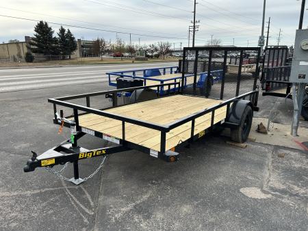 New 2026 Big Tex Trailers 35SA-12R1A-4PBK Utility Trailer