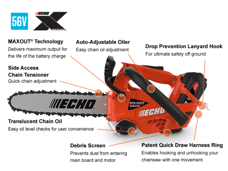 New 2026 Echo DCS-2500T Chainsaw