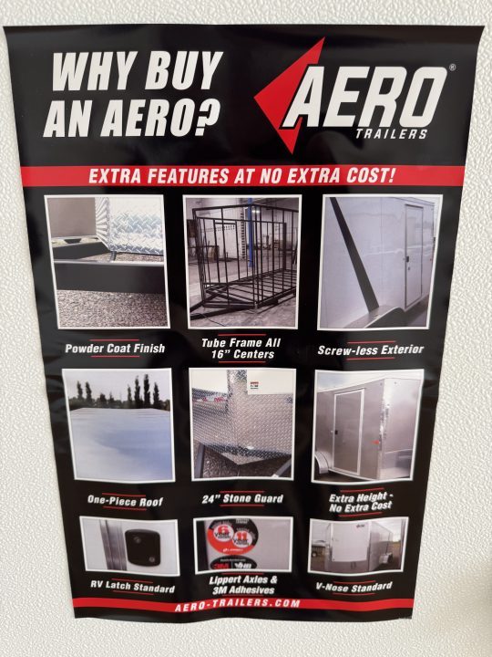 New 2026 AERO 8.5X20TA52 Cargo / Enclosed Trailer