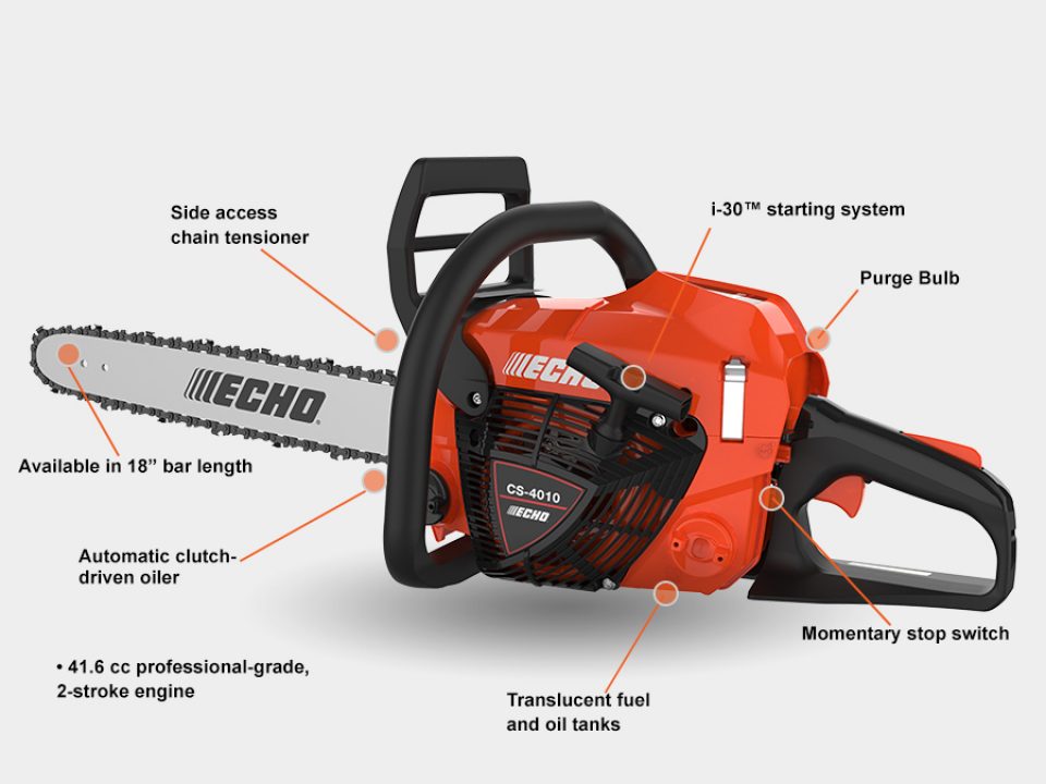 New 2026 Echo CS-4010 Chainsaw