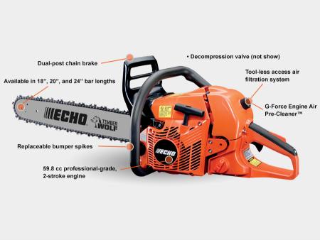 New 2026 Echo CS-590 Chainsaw