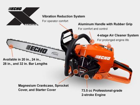 New 2026 Echo CS-7310P Chainsaw