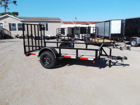 New 2025 Longhorn Trailers 5x10 Utility Trailer / 4ft Heavy Duty Ramp Gate