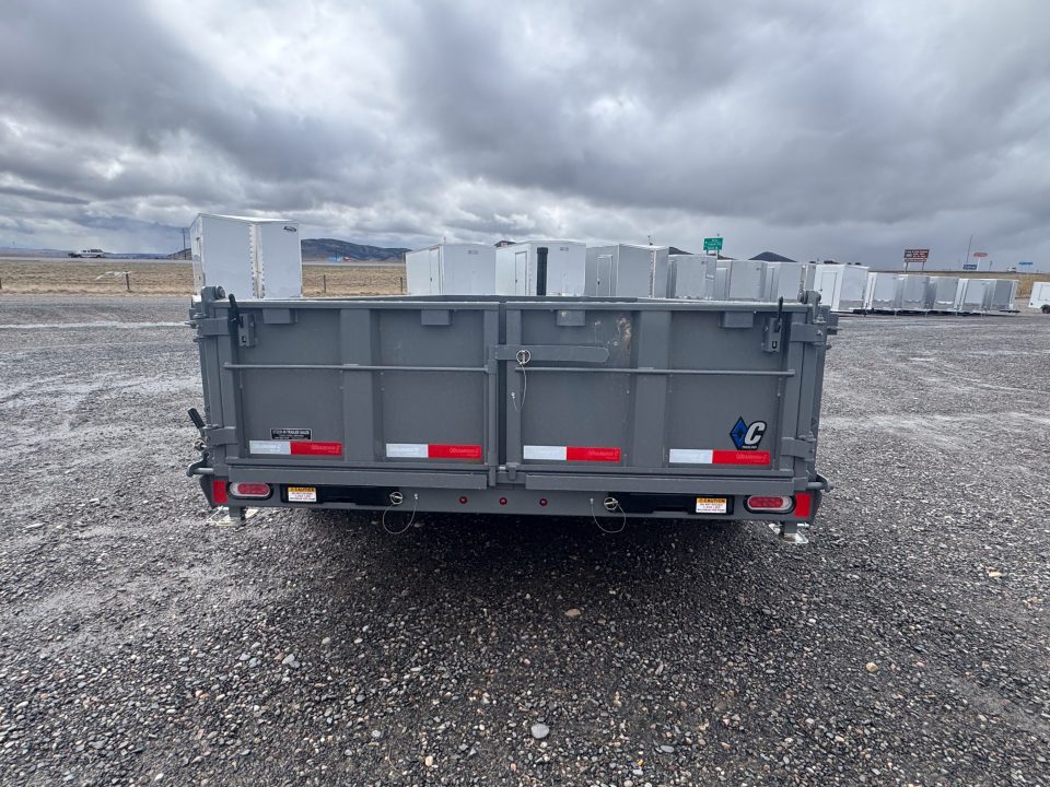 New 2026 Diamond C Trailers Telescopic 14' Dump Trailer