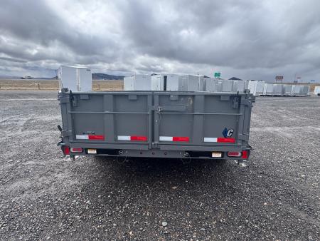 New 2026 Diamond C Trailers Telescopic 14' Dump Trailer