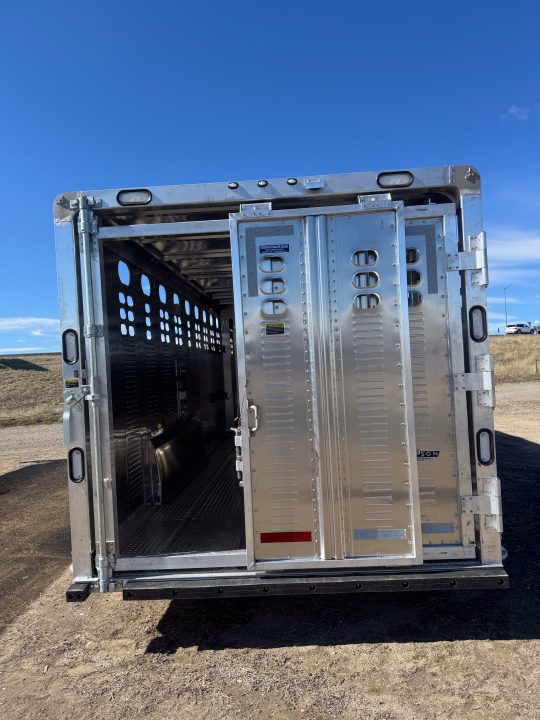New 2026 Wilson 24' RANCH HAND Stock Trailer