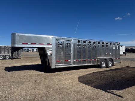 New 2026 Wilson 24' RANCH HAND Stock Trailer