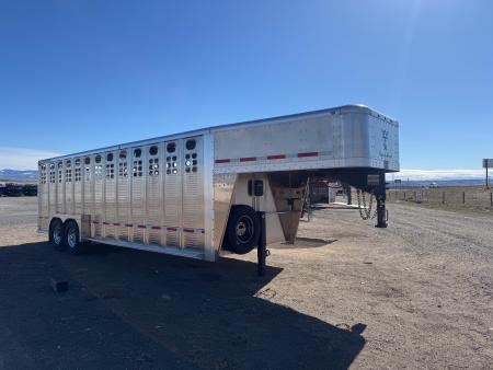 New 2026 Wilson 24' RANCH HAND Stock Trailer