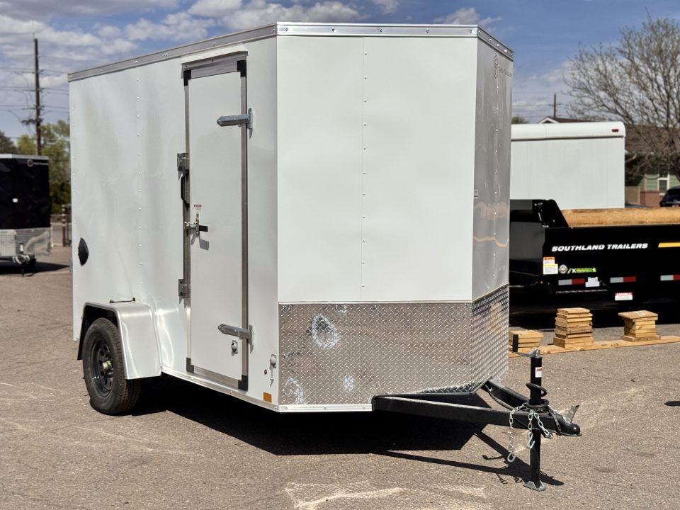 New 2026 Cross Trailers 6-10 Enclosed 3K GVWR