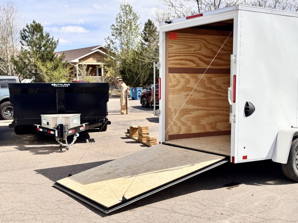 New 2026 Cross Trailers 6-10 Enclosed 3K GVWR