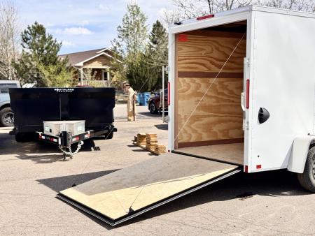 New 2026 Cross Trailers 6-10 Enclosed 3K GVWR