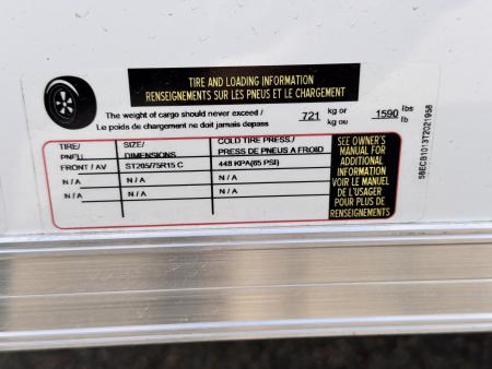 New 2026 Cross Trailers 6-10 Enclosed 3K GVWR