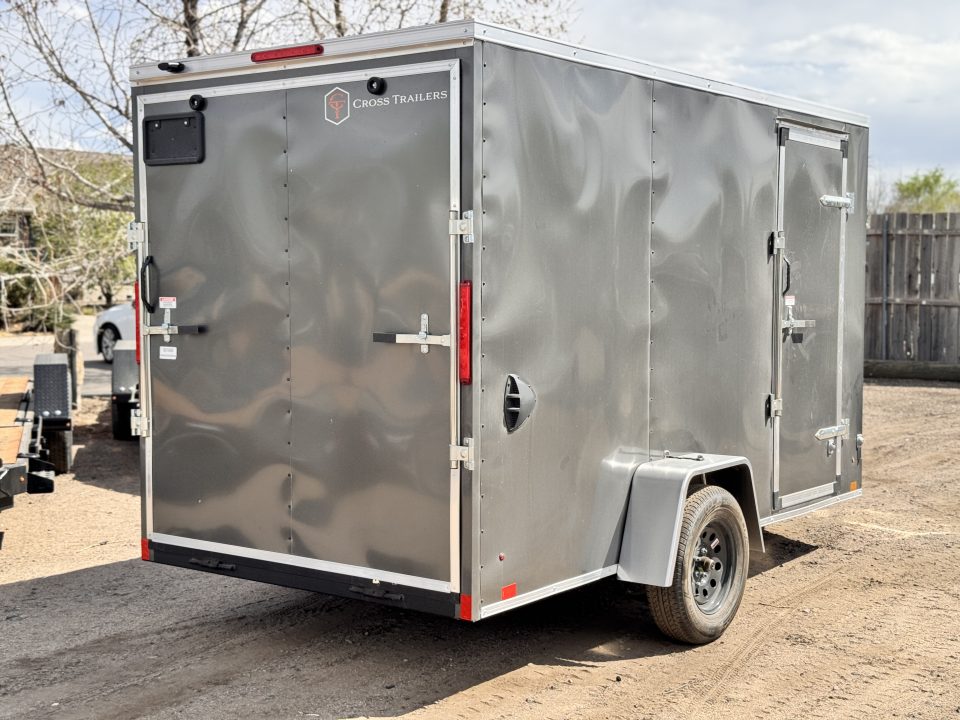 New 2026 Cross Trailers 6-12 Enclosed 3K GVWR