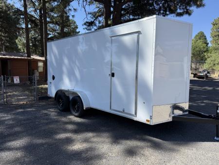 New 2026 Look Trailers 7X16 ST DLX Cargo / Enclosed Trailer Ramp Door