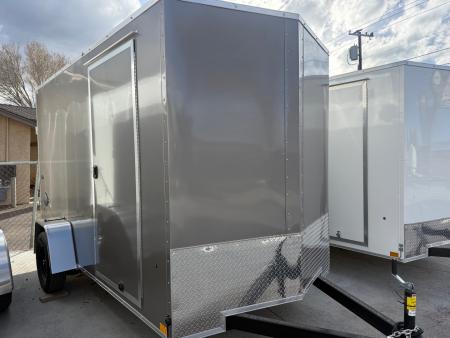 New 2026 Look Trailers 6X12 Enclosed Cargo Trailer 6'6  Tall Rear ramp Door - 133842