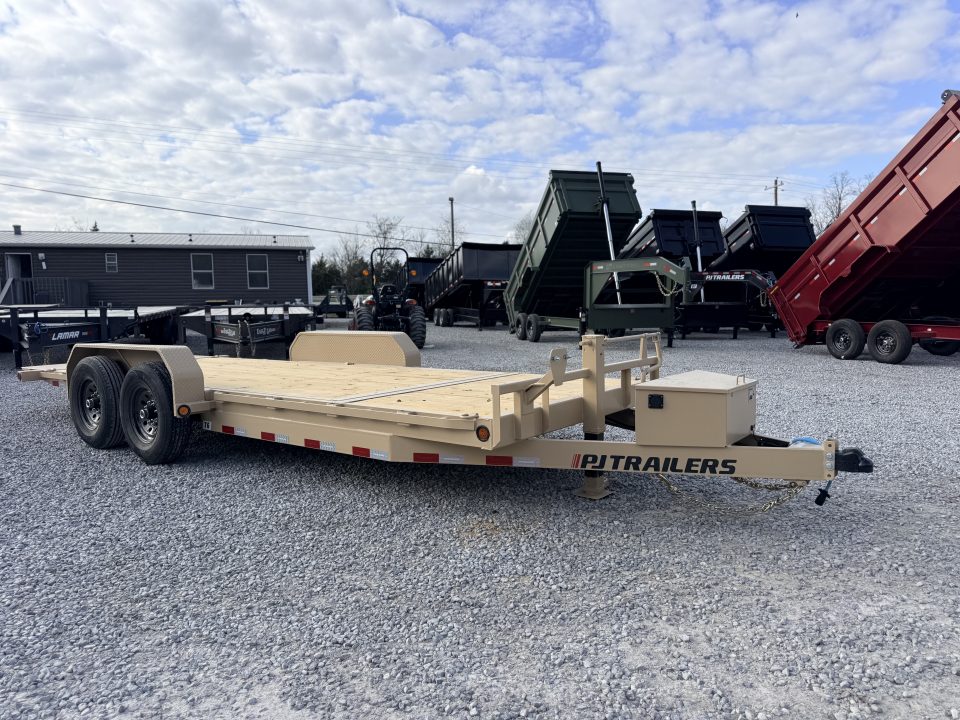 New 2026 PJ Trailers 7X20 GRAVITY/POWER UP TILT 14K GVWR Tilt Trailer