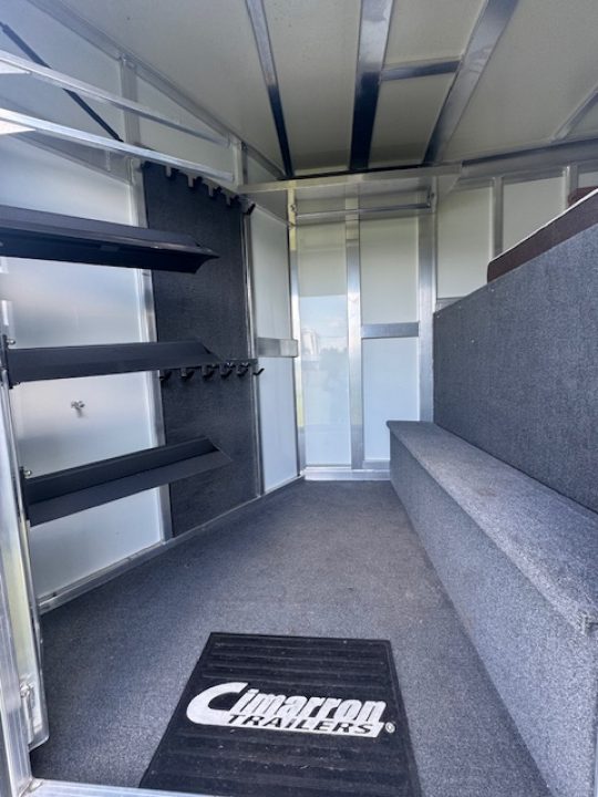 Used 2017 Cimarron Trailers Norstar 3H GN Horse Trailer