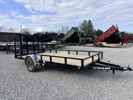 New 2026 PJ Trailers 7X14 SA UTILITY Utility Trailer