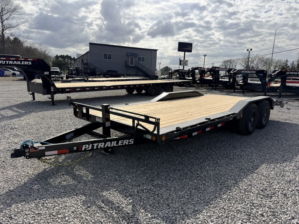 New 2026 PJ Trailers 102X20 TANDEM AXLE CARHAULER (14K GVWR) Equipment Trailer