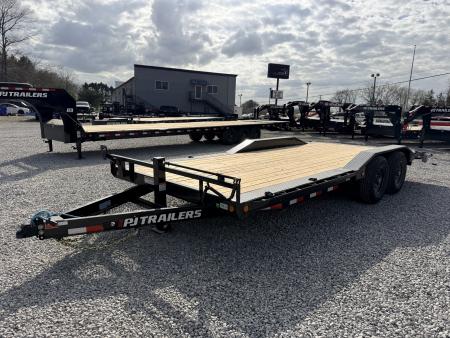 New 2026 PJ Trailers 102X20 TANDEM AXLE CARHAULER (14K GVWR) Equipment Trailer