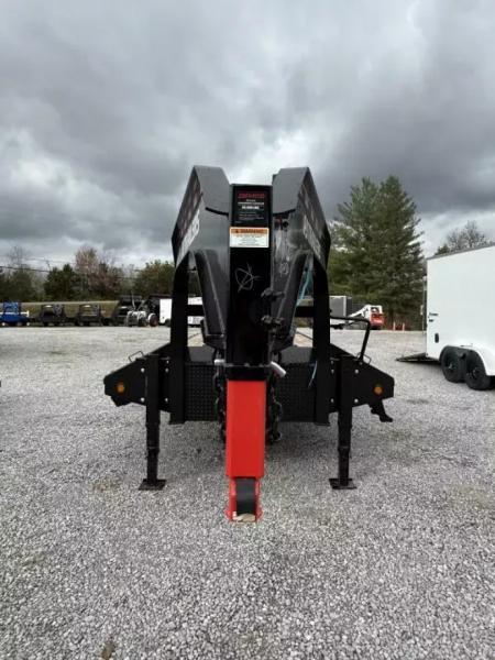 New 2026 PJ Trailers 102X40 GOOSENECK 25K GVWR (MEGA RAMPS) Flatbed Trailer