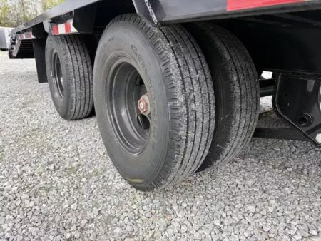 New 2026 PJ Trailers 102X40 GOOSENECK 25K GVWR (MEGA RAMPS) Flatbed Trailer