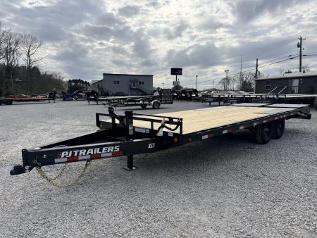 New 2026 PJ Trailers 102X22 DECK-OVER 14K GVWR Equipment Trailer