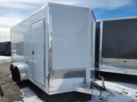 New 2026 ALCOM 7 X 14 XLT PRO SERIES WITH RAMP Cargo / Enclosed Trailer
