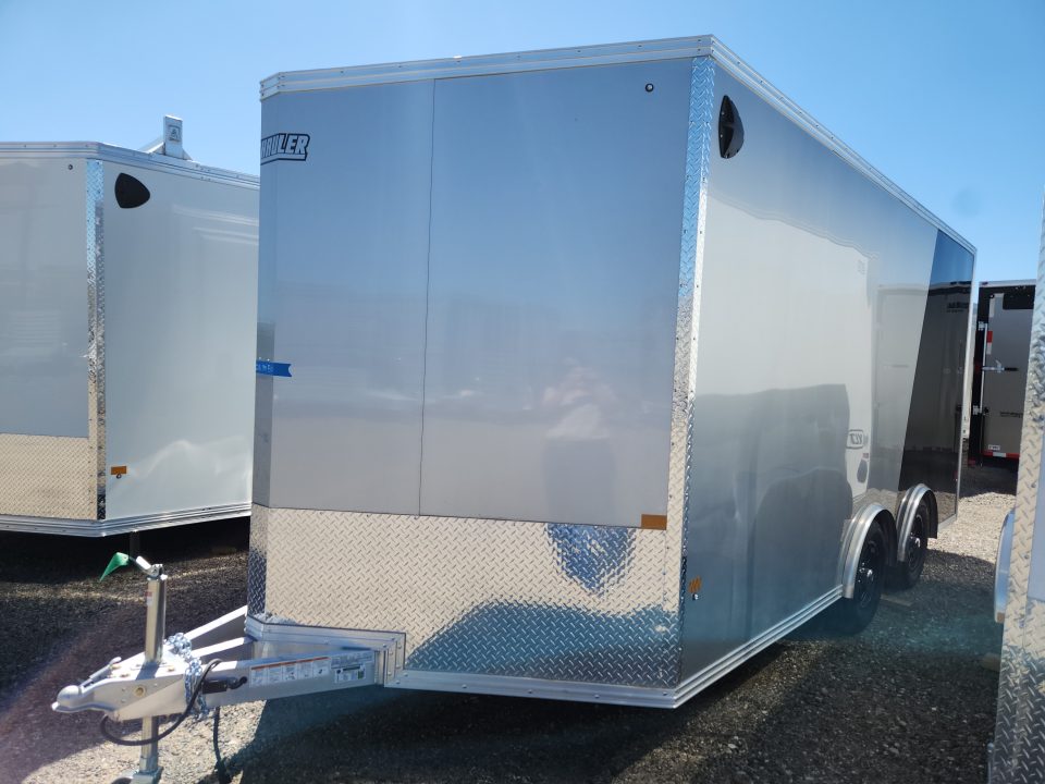 New 2026 ALCOM 8.5 X 16 UTV Cargo / Enclosed Trailer